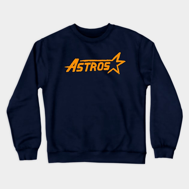 Houston Astroooos 19 Crewneck Sweatshirt by Very Simple Graph